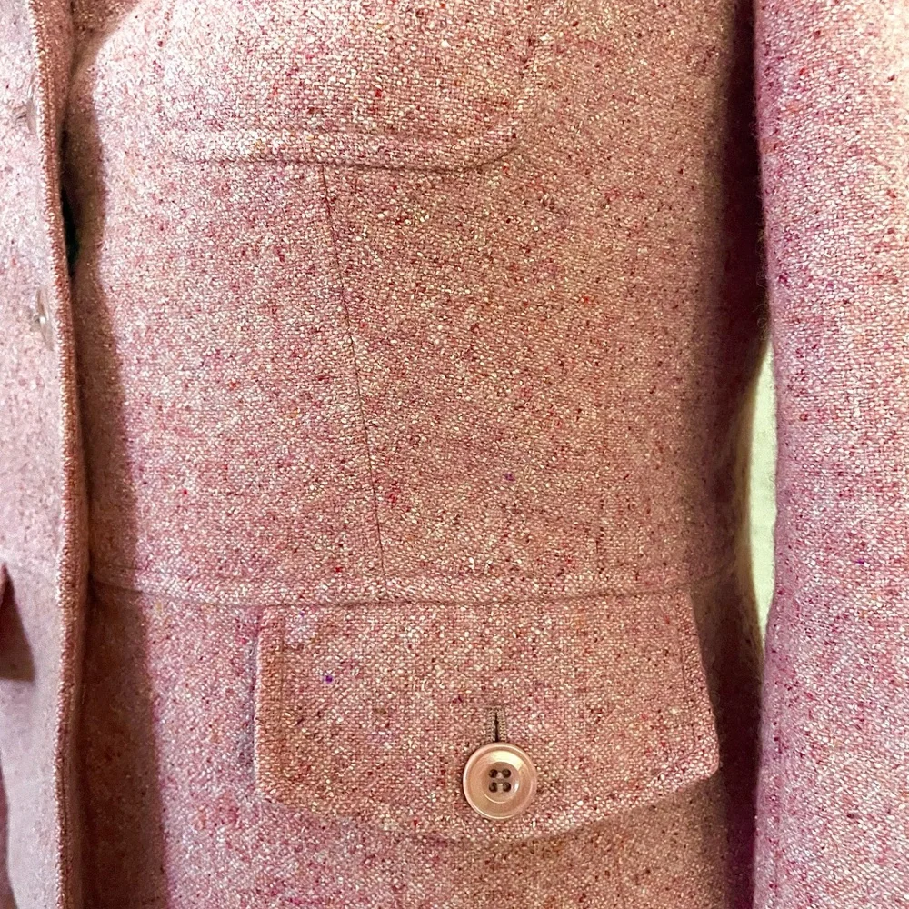 Rose Wool Blazer - Picture 4 of 10